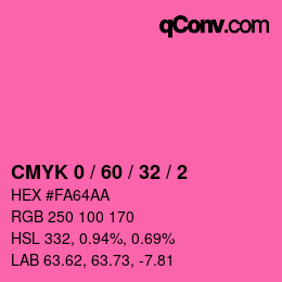 Color code: CMYK 0 / 60 / 32 / 2 | qconv.com