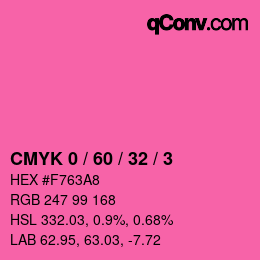 Color code: CMYK 0 / 60 / 32 / 3 | qconv.com