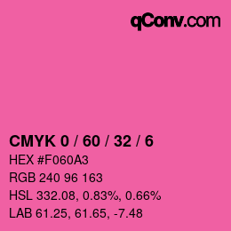 Color code: CMYK 0 / 60 / 32 / 6 | qconv.com