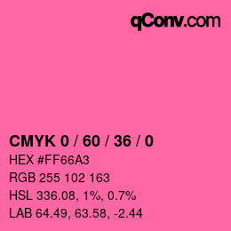 Color code: CMYK 0 / 60 / 36 / 0 | qconv.com