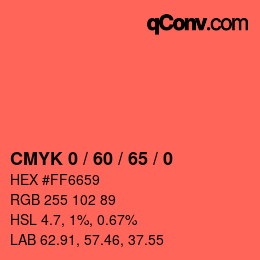 Color code: CMYK 0 / 60 / 65 / 0 | qconv.com