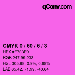 Color code: CMYK 0 / 60 / 6 / 3 | qconv.com