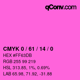 Color code: CMYK 0 / 61 / 14 / 0 | qconv.com