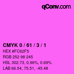 Color code: CMYK 0 / 61 / 3 / 1 | qconv.com