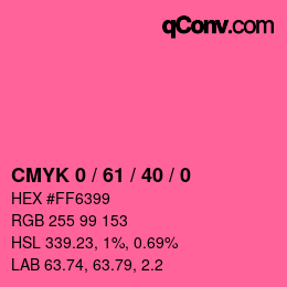 Color code: CMYK 0 / 61 / 40 / 0 | qconv.com