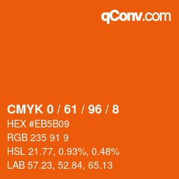 Color code: CMYK 0 / 61 / 96 / 8 | qconv.com