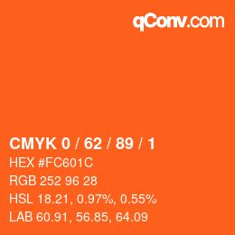 Color code: CMYK 0 / 62 / 89 / 1 | qconv.com