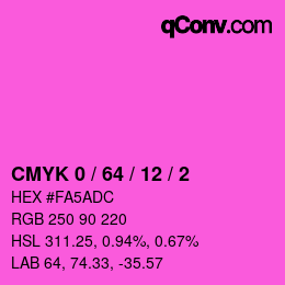 Color code: CMYK 0 / 64 / 12 / 2 | qconv.com