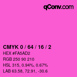 Color code: CMYK 0 / 64 / 16 / 2 | qconv.com