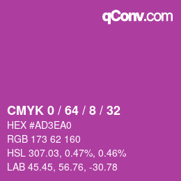 Color code: CMYK 0 / 64 / 8 / 32 | qconv.com