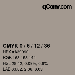 Color code: CMYK 0 / 6 / 12 / 36 | qconv.com