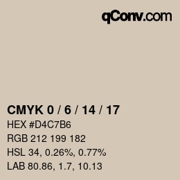 Color code: CMYK 0 / 6 / 14 / 17 | qconv.com