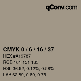 Color code: CMYK 0 / 6 / 16 / 37 | qconv.com