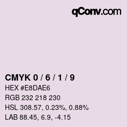 Color code: CMYK 0 / 6 / 1 / 9 | qconv.com