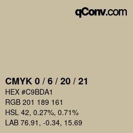 Color code: CMYK 0 / 6 / 20 / 21 | qconv.com