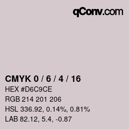 Color code: CMYK 0 / 6 / 4 / 16 | qconv.com