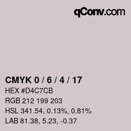 Color code: CMYK 0 / 6 / 4 / 17 | qconv.com
