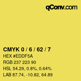 Color code: CMYK 0 / 6 / 62 / 7 | qconv.com