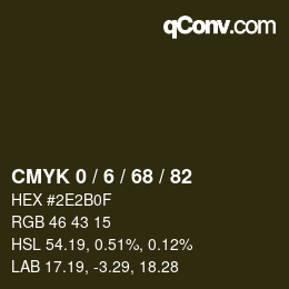 Color code: CMYK 0 / 6 / 68 / 82 | qconv.com