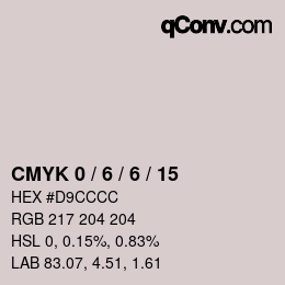 Color code: CMYK 0 / 6 / 6 / 15 | qconv.com