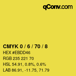 Color code: CMYK 0 / 6 / 70 / 8 | qconv.com