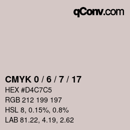 Color code: CMYK 0 / 6 / 7 / 17 | qconv.com