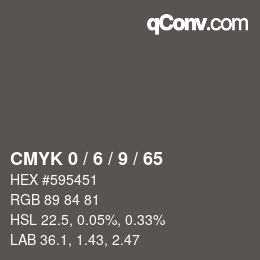 Color code: CMYK 0 / 6 / 9 / 65 | qconv.com