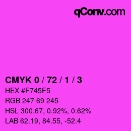 Color code: CMYK 0 / 72 / 1 / 3 | qconv.com