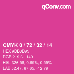 Color code: CMYK 0 / 72 / 32 / 14 | qconv.com