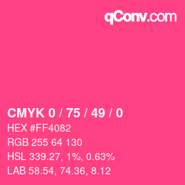 Color code: CMYK 0 / 75 / 49 / 0 | qconv.com