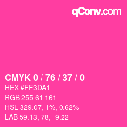 Color code: CMYK 0 / 76 / 37 / 0 | qconv.com