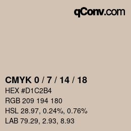 Color code: CMYK 0 / 7 / 14 / 18 | qconv.com