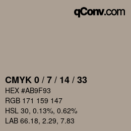 Color code: CMYK 0 / 7 / 14 / 33 | qconv.com