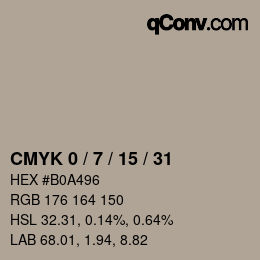 Color code: CMYK 0 / 7 / 15 / 31 | qconv.com