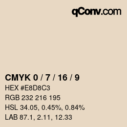 Color code: CMYK 0 / 7 / 16 / 9 | qconv.com