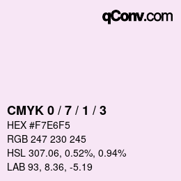 Color code: CMYK 0 / 7 / 1 / 3 | qconv.com