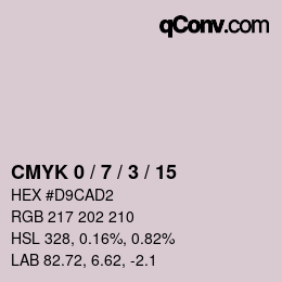 Color code: CMYK 0 / 7 / 3 / 15 | qconv.com