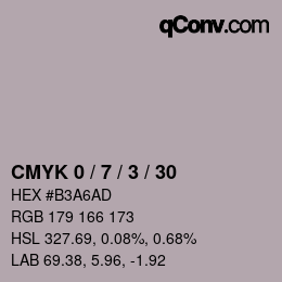 Color code: CMYK 0 / 7 / 3 / 30 | qconv.com