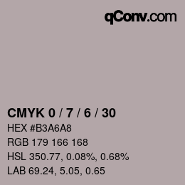 Color code: CMYK 0 / 7 / 6 / 30 | qconv.com