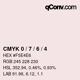 Color code: CMYK 0 / 7 / 6 / 4 | qconv.com