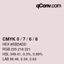 Código de color: CMYK 0 / 7 / 6 / 8 | qconv.com