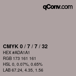 Color code: CMYK 0 / 7 / 7 / 32 | qconv.com
