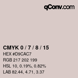 Color code: CMYK 0 / 7 / 8 / 15 | qconv.com