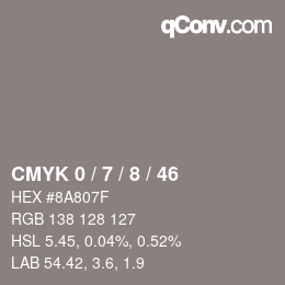 Color code: CMYK 0 / 7 / 8 / 46 | qconv.com