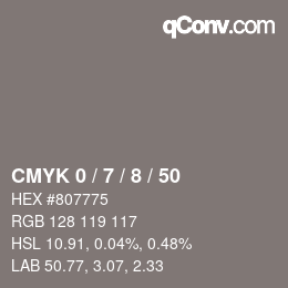 Color code: CMYK 0 / 7 / 8 / 50 | qconv.com