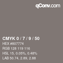 Color code: CMYK 0 / 7 / 9 / 50 | qconv.com