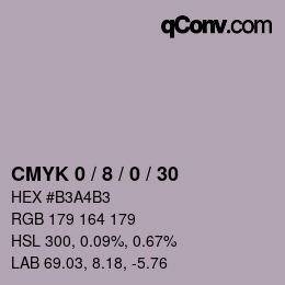 Color code: CMYK 0 / 8 / 0 / 30 | qconv.com