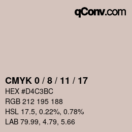 Color code: CMYK 0 / 8 / 11 / 17 | qconv.com