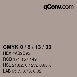 Color code: CMYK 0 / 8 / 13 / 33 | qconv.com
