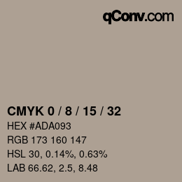 Color code: CMYK 0 / 8 / 15 / 32 | qconv.com